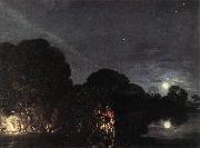 ELSHEIMER, Adam Flight into Egypt  fg oil